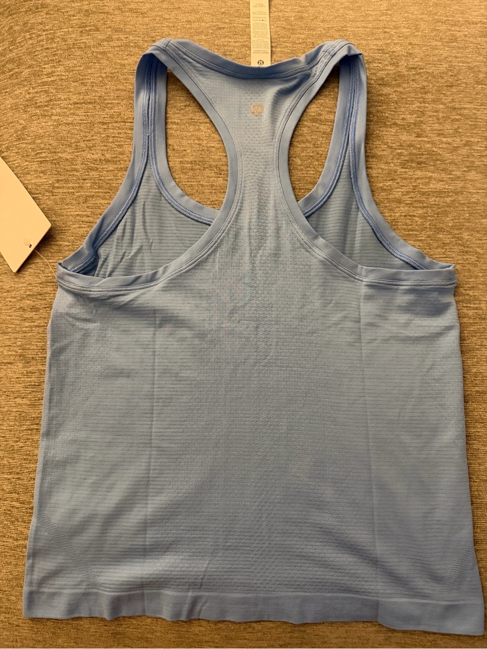 lululemon athletica Light Blue Racerback Tank Top - Picture 4 of 4